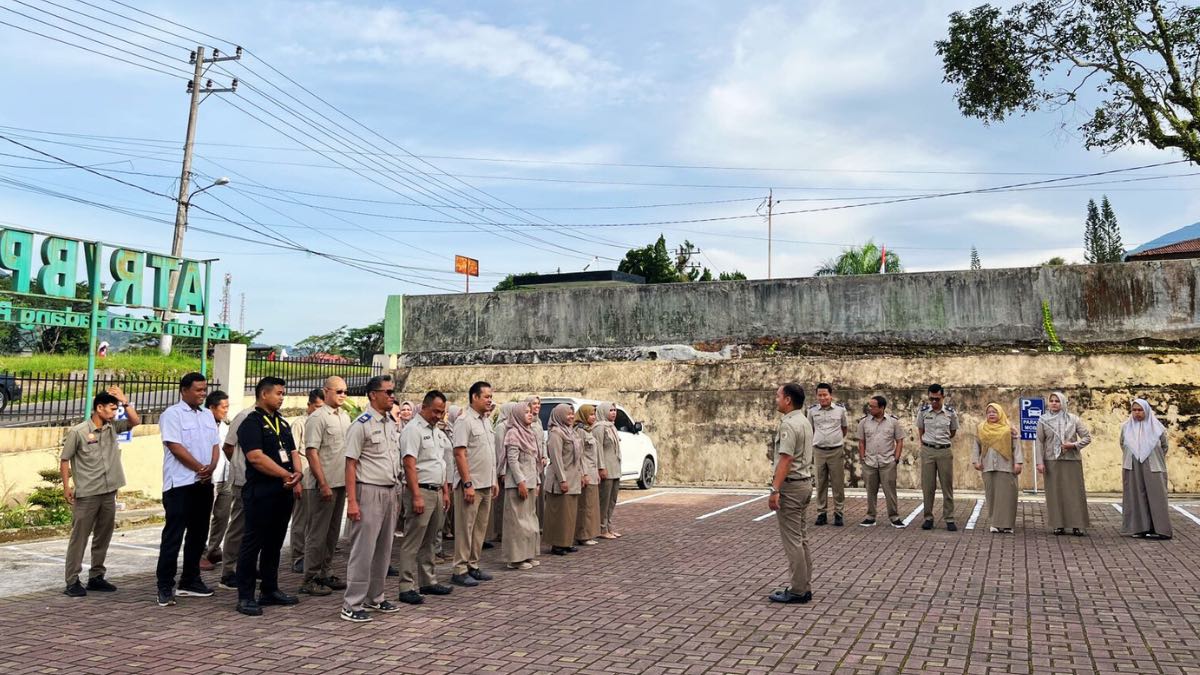 Apel pagi jajaran Kantah Padang Panjang. (dok. istimewa)