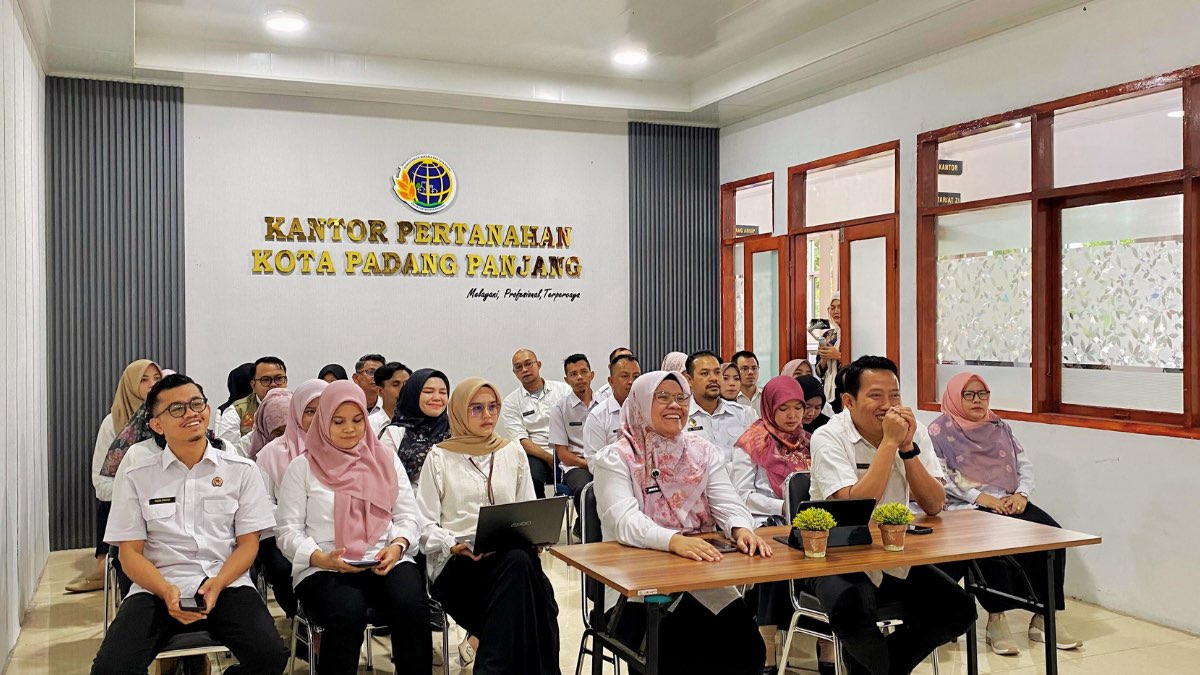 Kantah Padang Panjang ikut evaluasi ZI menuju WTAB. (dok. istimewa)