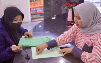 Layanan girik di Kantor Pertanahan. (dok. atrbpn)