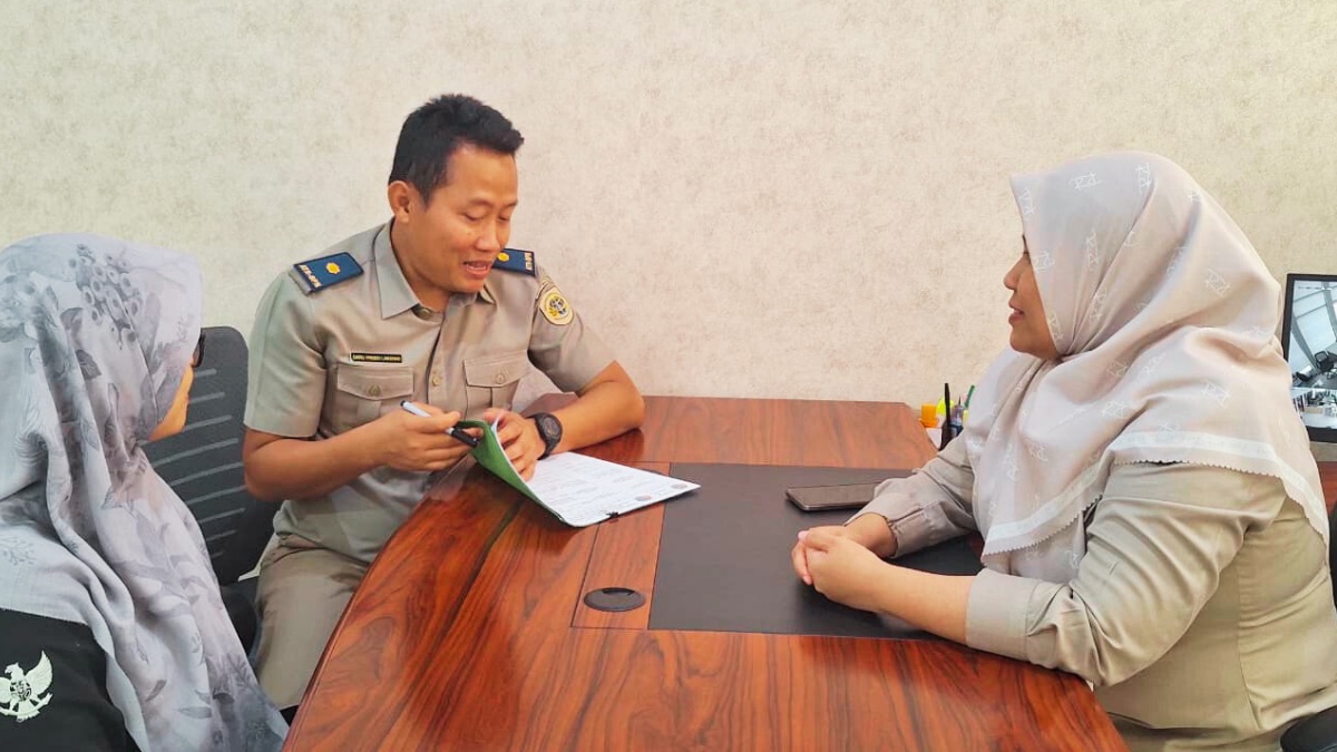 Penerimaan tenaga strakom Kantah Padang Panjang. (dok. istimewa)