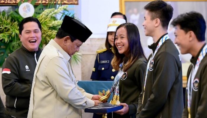 Presiden Prabowo: Atlet Jangan Hanya Diberi Terima Kasih, Hargai Secara Nyata