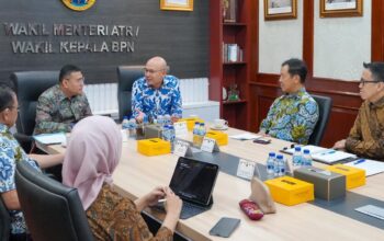 Wamen Ossy terima kunjungan Wamenlu. (dok. istimewa)