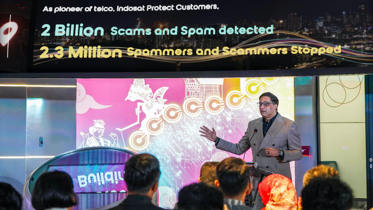 CEO IOH Vikram Sinha menjelaskan terkait hadangan scam. (dok. istimewa)