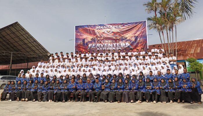 Ferventera XXVI Gen 55 Abadikan Momen Perpisahan, Foto Angkatan MAN 1 Pesisir Selatan Penuh Haru