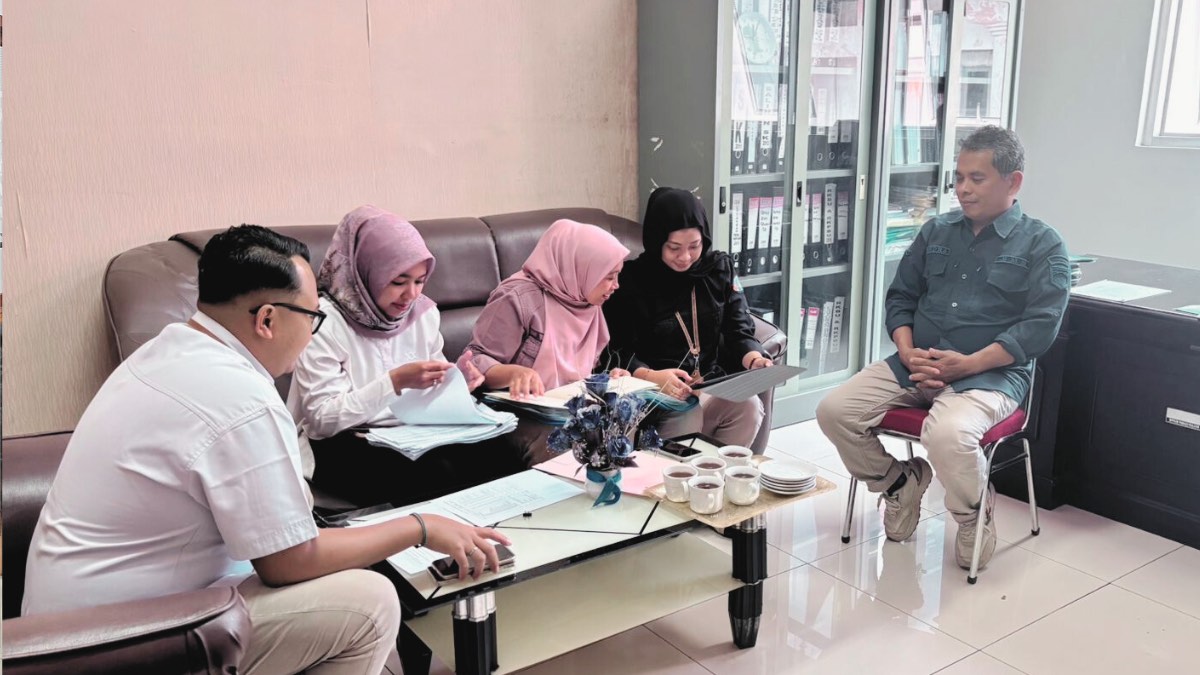 Kantah Padang Panjang inventarisasi data Pemko. (dok. istimewa)