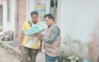 Kantah Padang Panjang lakukan tinjau lapangan PTP Non Berusaha. (dok. istimewa)