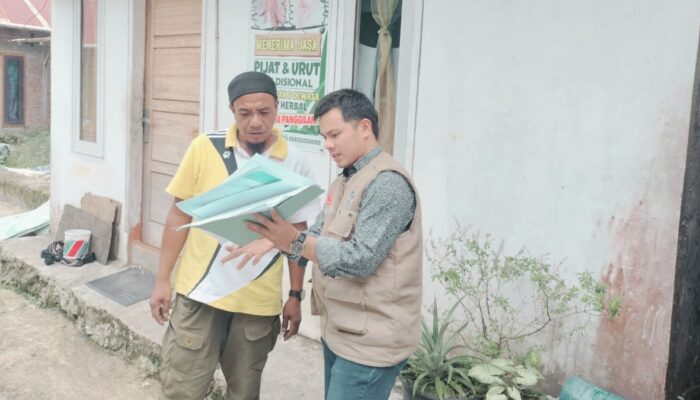 Kantor Pertanahan Kota Padang Panjang Melakukan Peninjauan Lapang PTP Non Berusaha