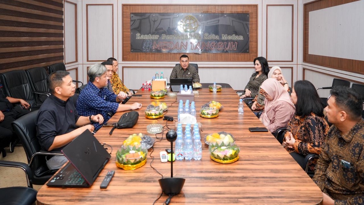 Kunjungan Wamen Ossy ke dua Kantah di Sumut. (dok. istimewa)