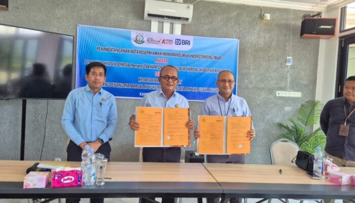 Penanganan Masalah Perdata dan TUN, BRI Lubuk Sikaping Teken MoU dengan Kejari Pasaman