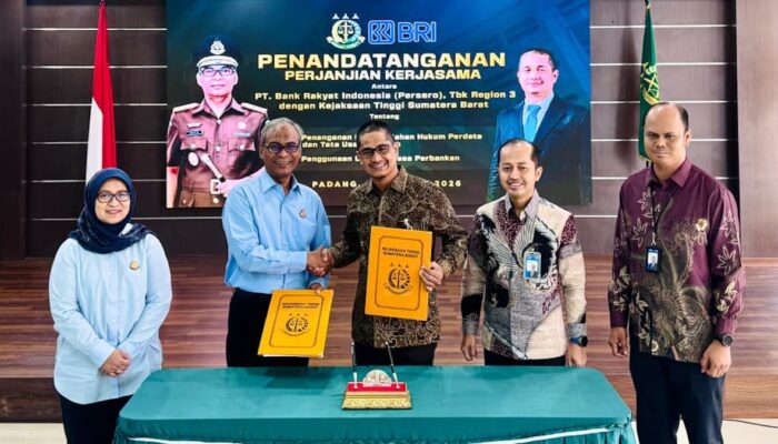 Sinergi BRI dan Kejati Sumbar, Perkuat Kepastian Hukum dan Tata Kelola