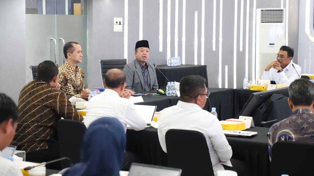 Rakor Pelaksanaan ILASPP Kementerian ATR/BPN. (dok. istimewa)