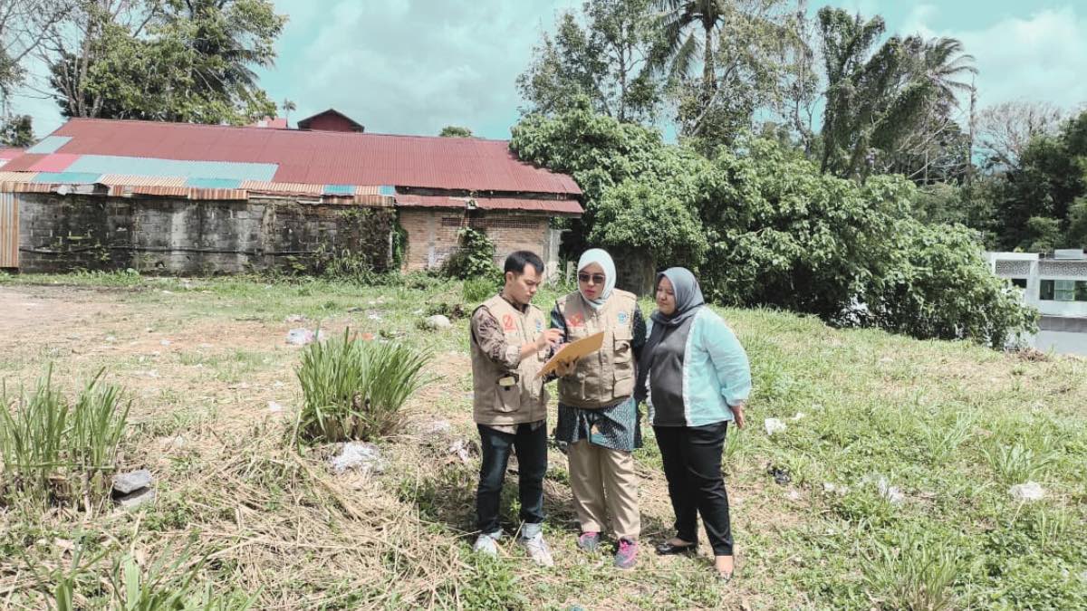 Tim PTP Kantah Padang Panjang di Padang Panjang Timur. (dok. istimewa)