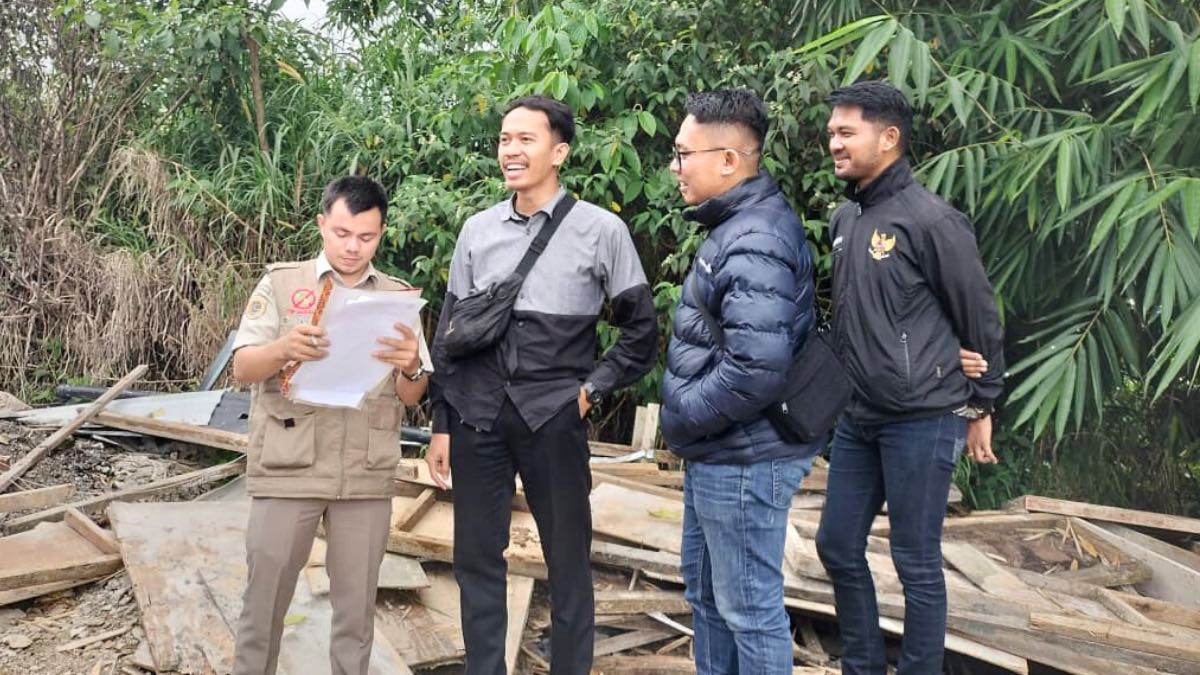 Tim PTP Kantah Padang Panjang lakukan peninjauan lapangan. (dok. istimewa)