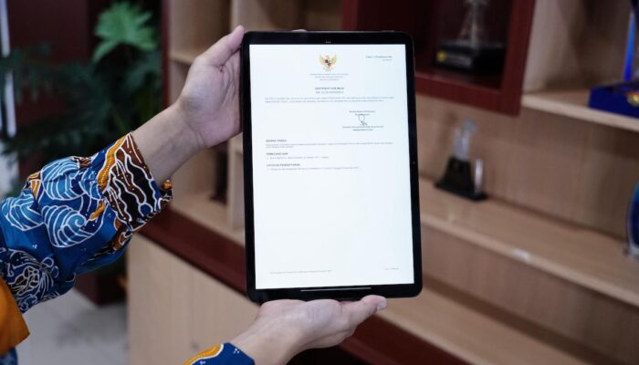 Melalui PTSL, Kementerian ATR/BPN Terbitkan 1,2 Juta Sertifikat Sepanjang Tahun 2025